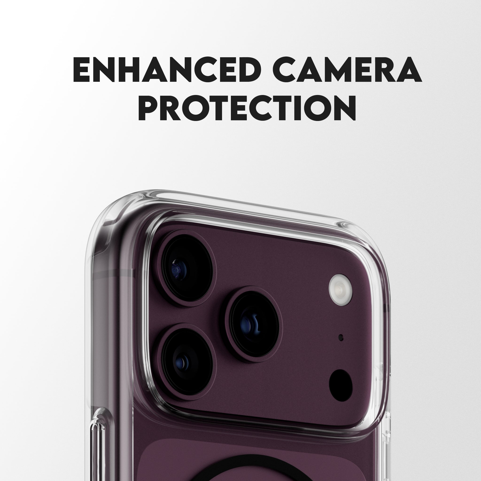 CARE™ by PanzerGlass® Urban Explorer Case Transparent w. Black MagSafe iPhone 18 Pro | 17 Pro